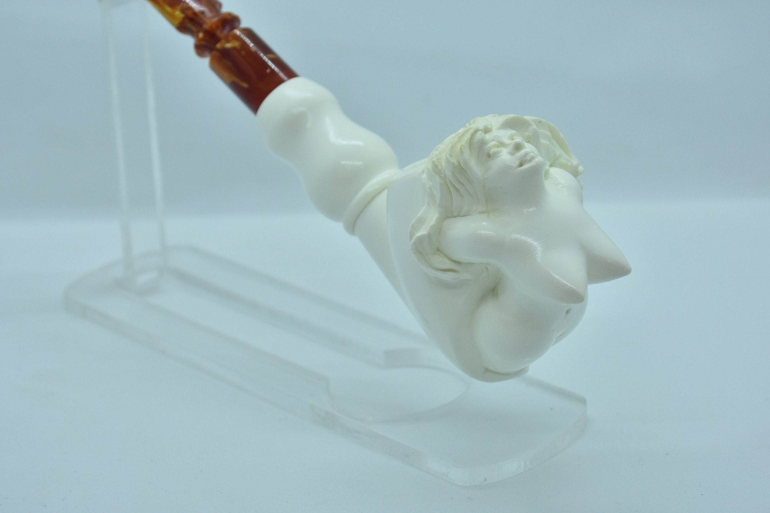 Naked Lady Meerschaum Meerschaum Pipe Erotic Pipe Hand Carved Pipe