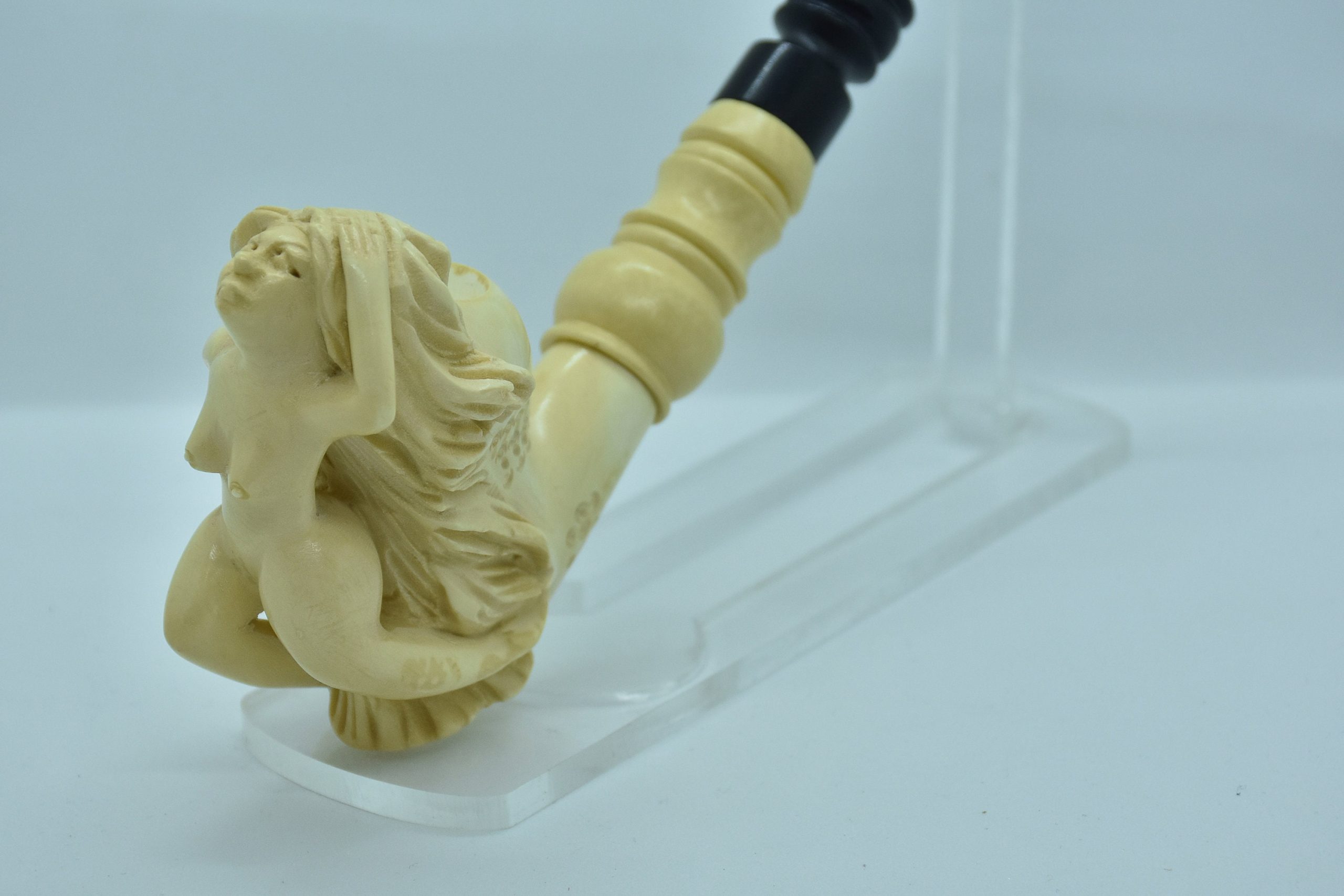 Naked Woman Meerschaum Meerschaum Pipe Sexy Boobs Pipe Hand Carved Pipe Smoking Pipe Erotic