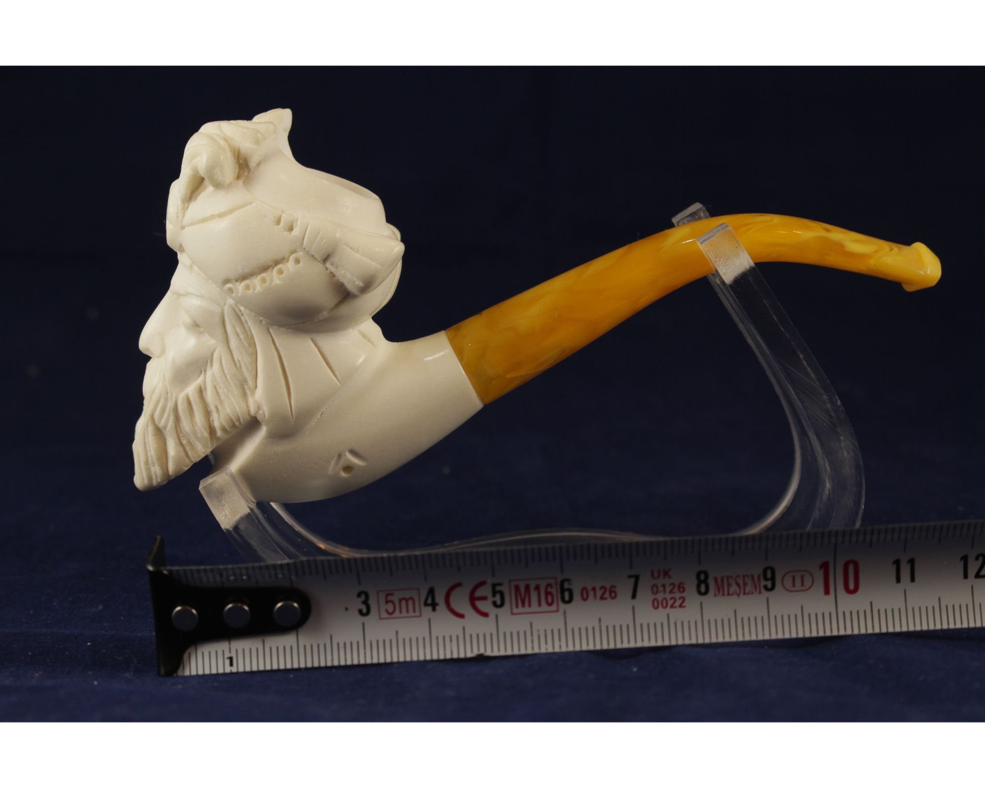 Ottoman Empire Meerschaum Pipe, Unsmoked Block Meerschaum, Meerschaum ...