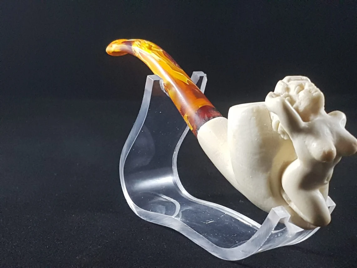 Naked Lady Meerschaum Pipe, Erotic Sexy Naked Women - Vienna Meerschaum