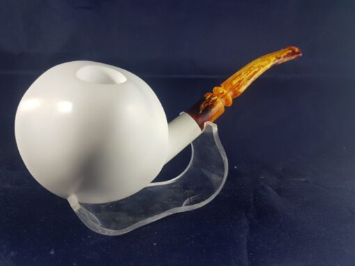 Large Smooth Apple Meerschaum Pipe