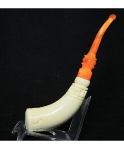  horn-horned-meerschaum-pipe-classical-pipe-buy-meerschaum-tobacco-pipe-smoking-pipe-buy-meerschaum