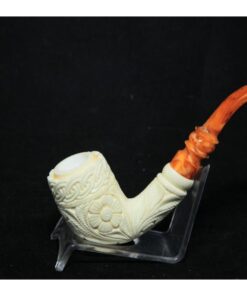 embossed-floral-classical-pipe-block-meerschaum-turkish-meerschaum-buy