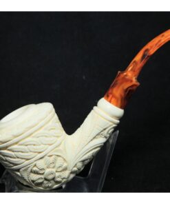 embossed-floral-classical-pipe-block-meerschaum-turkish-meerschaum-buy