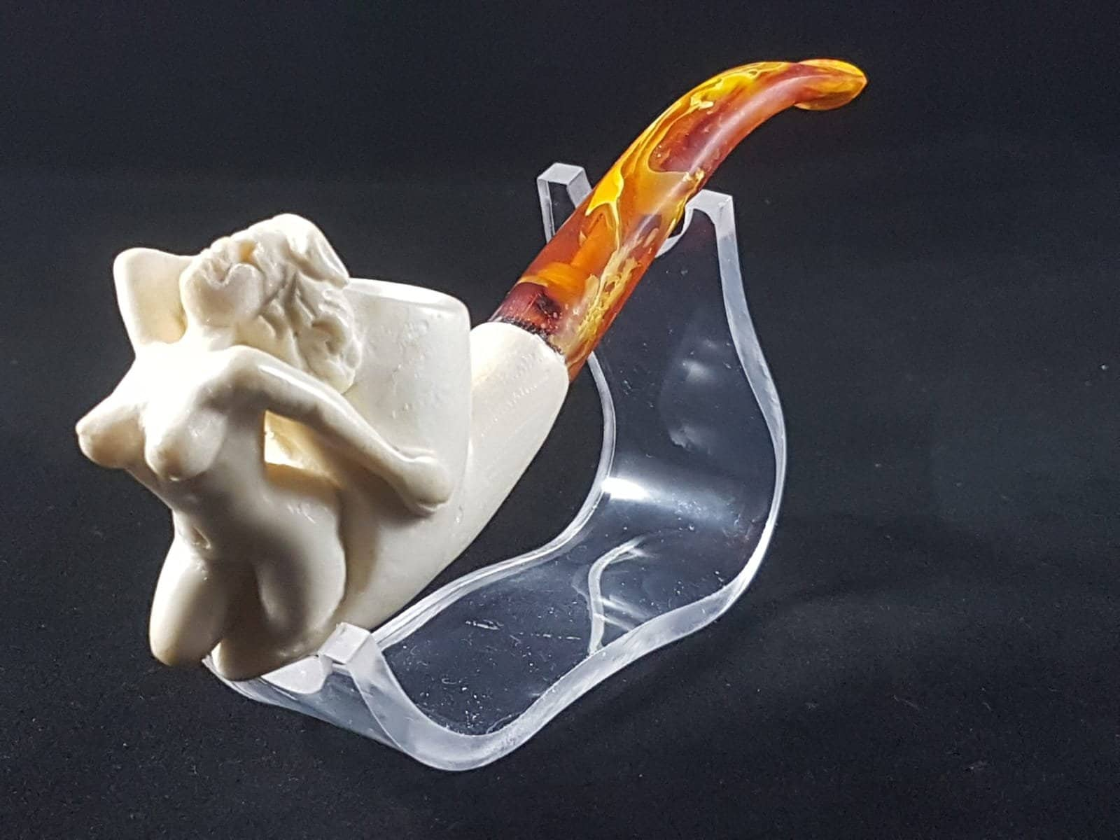 Meerschaum Pipe Naked Lady, Erotic Hand Carved Nude Woman Meerschaum Pipe,  Carved Meerschaum Pipe, Hand Carved, The Best Block Meerschaum, - Vienna  Meerschaum