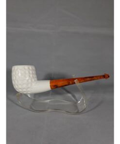 golf-embossed-meerschaum-pipe