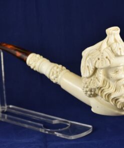 greek-god-of-fertility-and--wine-god-dionysus-meerschaum-pipe