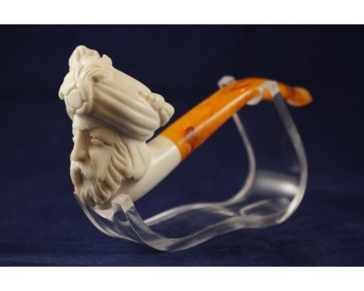 Sultan Block Meerschaum Pipe, Unsmoked Block Meerschaum, Meerschaum Pipe, Artisan Pipes, Turkish Meerschaum, Block Meerschaum