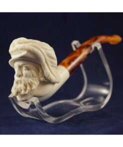 Artisan Sultan Meerschaum Pipe, Artist Pipe, Unsmoked Block Meerschaum, Meerschaum Pipe, Artisan Pipes, Turkish Meerschaum, Block Meerschaum