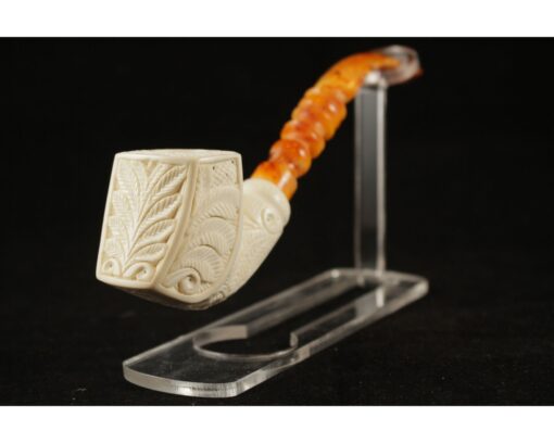 Hand Carved Freehand Meerschaum Pipe, Meerschaum Pipe, Handmade Meerschaum Pipes, Artisan Pipes, Block Meerschaum