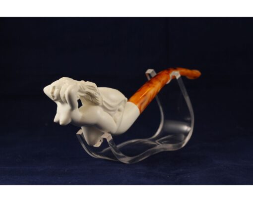 Handmade Naked Woman Meerschaum Pipe, Unsmoked Block Meerschaum, Meerschaum Pipe, Handmade Meerschaum Pipes, Artisan Pipes, Turkish Meerschaum