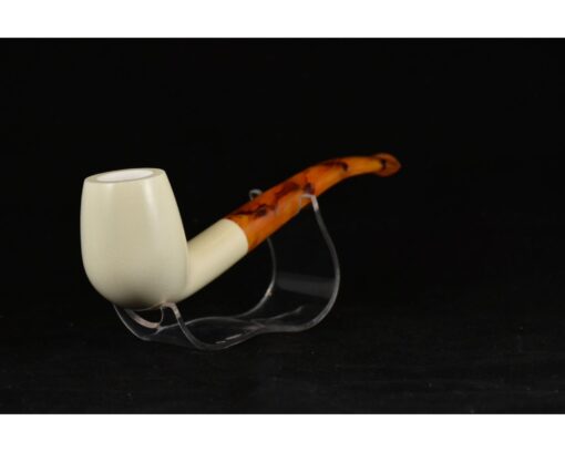 Smooth Meerschaum Pipe, Handmade Meerschaum Pipes, Artisan Pipes, Handmade Art, Block Meerschaum, Churchwarden, Classic Smooth Pipe