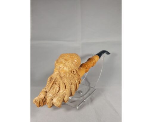 Dunhill Meerschaum Pipe, Bearded Man Pipe, Handmade Meerschaum Pipes, Block Meerschaum, Turkish Meerschaum, Dunhill Large Size