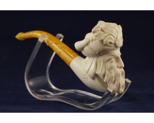 Ottoman Empire Meerschaum Pipe, Unsmoked Block Meerschaum, Meerschaum Pipe, Artisan Pipes, Turkish Meerschaum, Sultan Pipe