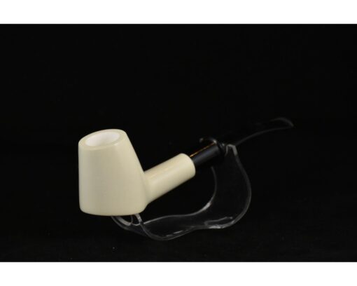 Smooth Sitter Pipe, Unsmoked Block Meerschaum, Meerschaum Pipe, Handmade Meerschaum Pipes, Artisan Pipes, Block Meerschaum