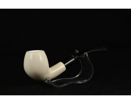 Hand Made Smooth Meerschaum Pipe, Classic Meerschaum Pipe, Unsmoked Block Meerschaum, Meerschaum Pipe, Handmade Meerschaum Pipes, Artisan Pipes, Block Meerschaum