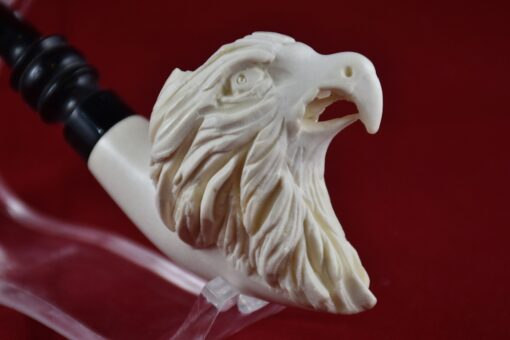Hand-Carved Eagle Meerschaum Pipe, The Best Quality Meerschaum, Unsmoked Meerschaum, Block Meerschaum
