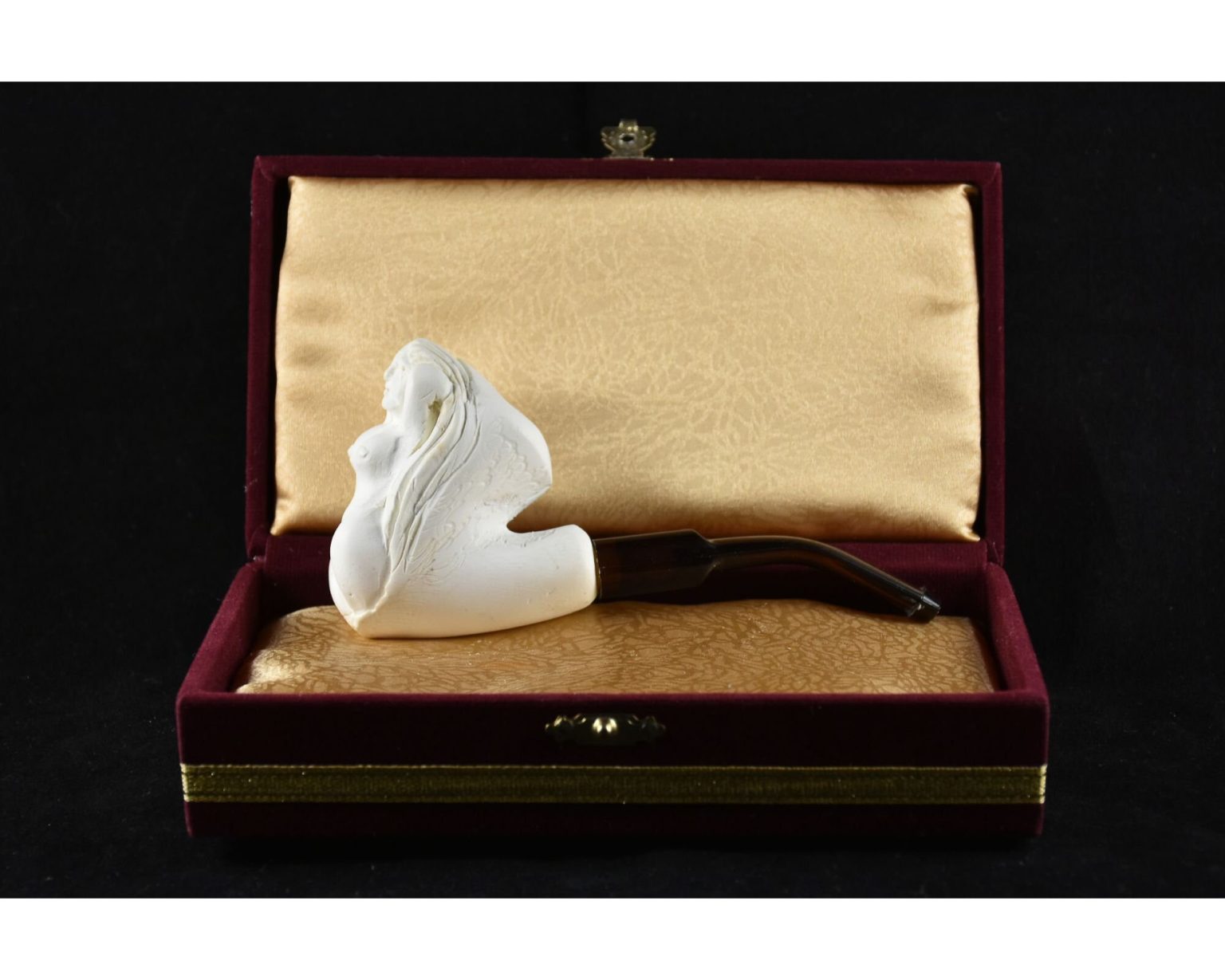 Handmade Erotic Woman Meerschaum Pipe Vienna Meerschaum