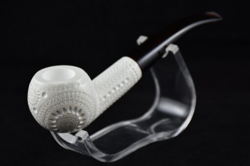 Lattice Pipe, Classical Meerschaum Pipe, Meerschaum Pipe, Birthday Pipe, Hand Carved Pipe, Smoking Pipe