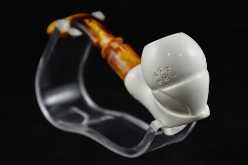 Classical Meerschaum Pipe, Meerschaum Pipe, Birthday Pipe, Hand Carved Pipe, Smoking Pipe, Hanmade Meerschaum Pipe, Smooth Pipe