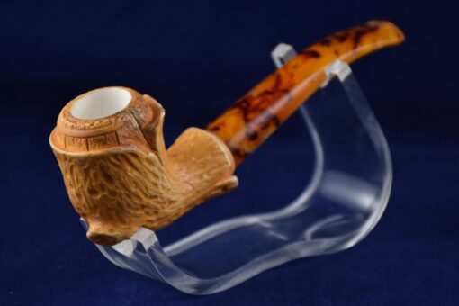 Rose Meerschaum Pipe, Flower Pipe, , Birthday Pipe, Hand Carved and Handmade Pipe, Smoking Pipe, Pipe Master, Figural Pipe, Gift Pipe