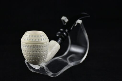 Classical Lattice Meerschaum Pipe, Meerschaum Pipe, Birthday Pipe, Hand Carved Pipe, Smoking Pipe