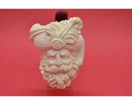 Hand Carved Sultan Pipe, Meerschaum Pipe, King Pipe, Ottoman Prince Pipe, Birthday Pipe, Hand Carved Pipe, Handmade Pipe, Smoking Pipe, Pipe Master Shop