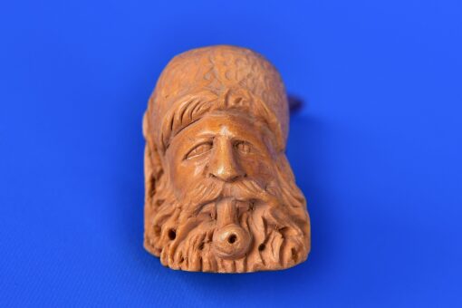 Hand Carved Dunhill Meerschaum Pipe, Bearded Man Pipe, Handmade Meerschaum Pipes, Artisan Pipes, Block Meerschaum, Turkish Meerschaum